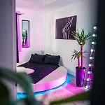 De Lux Jacuzzi Pat Rotund Semineu Zona Ford شقة
