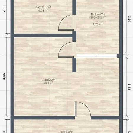 Apartment De Lux Jacuzzi Pat Rotund Semineu Zona Ford *